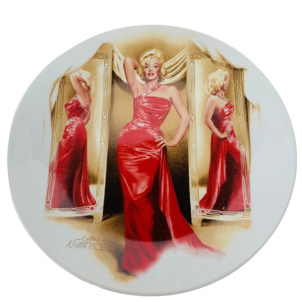 Marilyn Monroe Collectors Plate Marry Millionaire